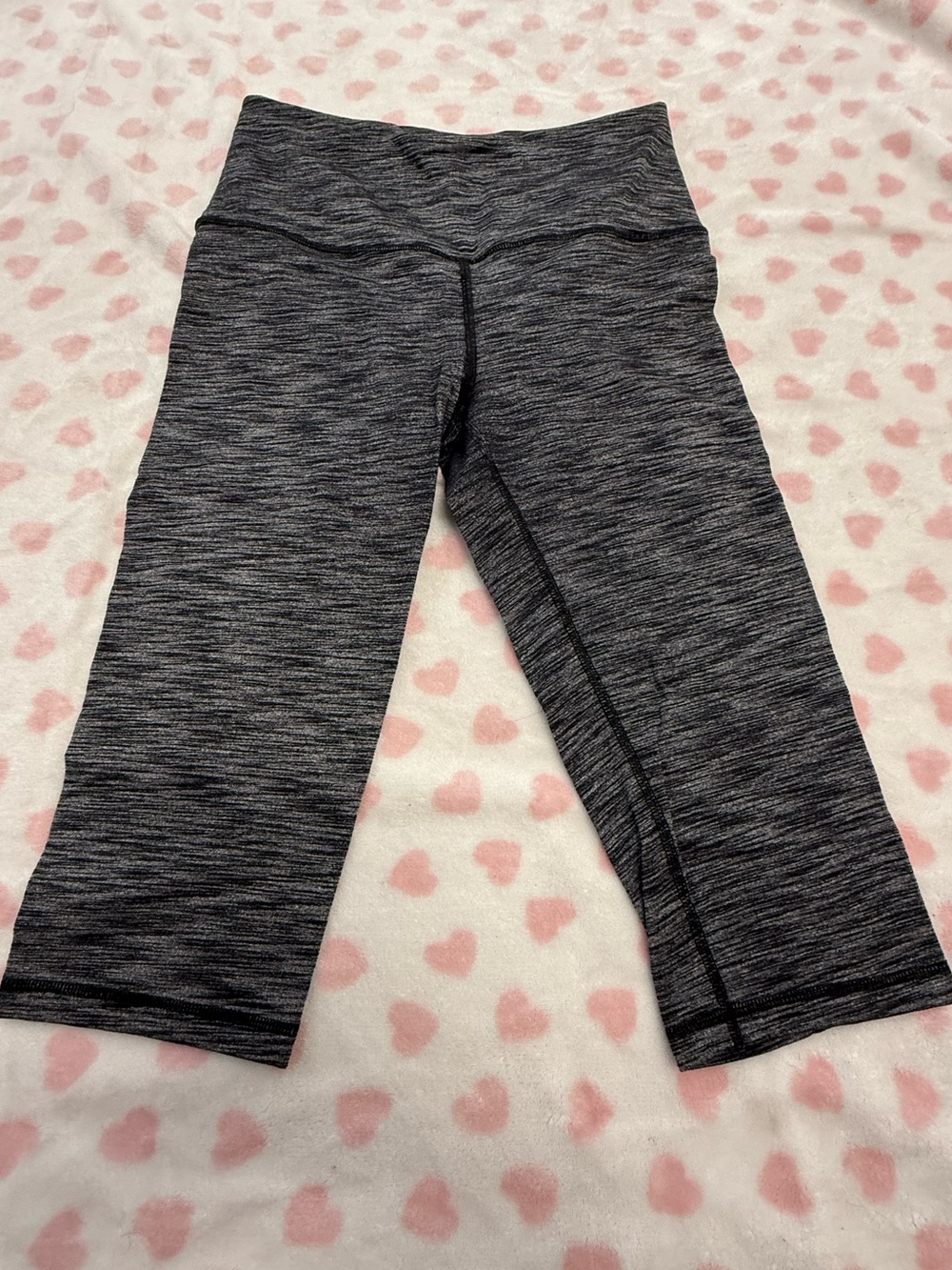 Victoria's Secret Gray Heather Capri Leggings